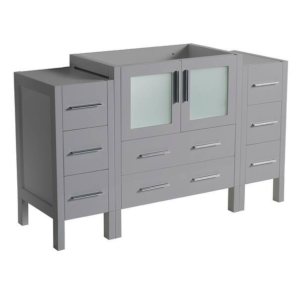 Fresca Torino 54" Gray Modern Bathroom Overstock 31488846